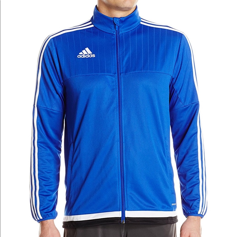NWT Adidas Men's Soccer Tiro 15 Training Jacket
